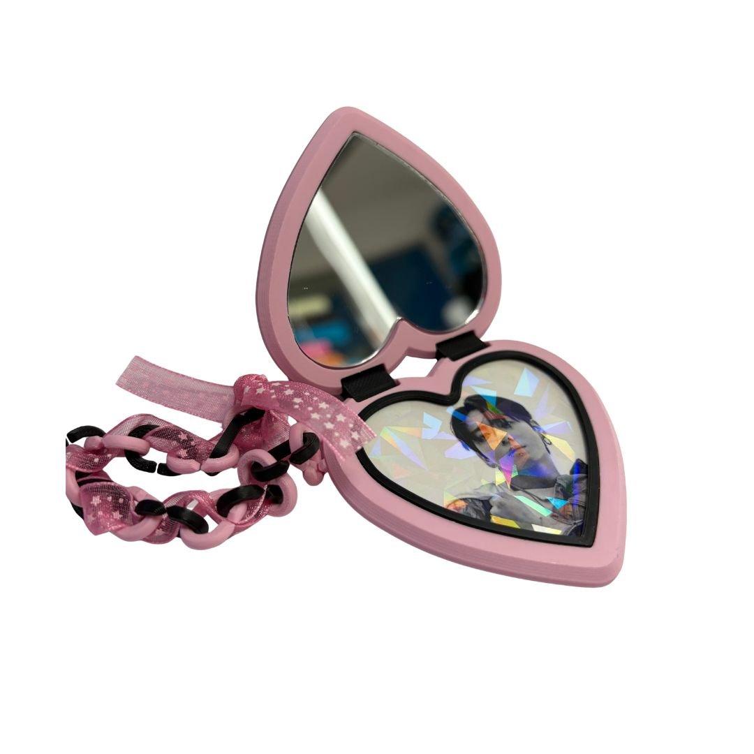 Espejo de COOKY en forma de corazón - Image 3