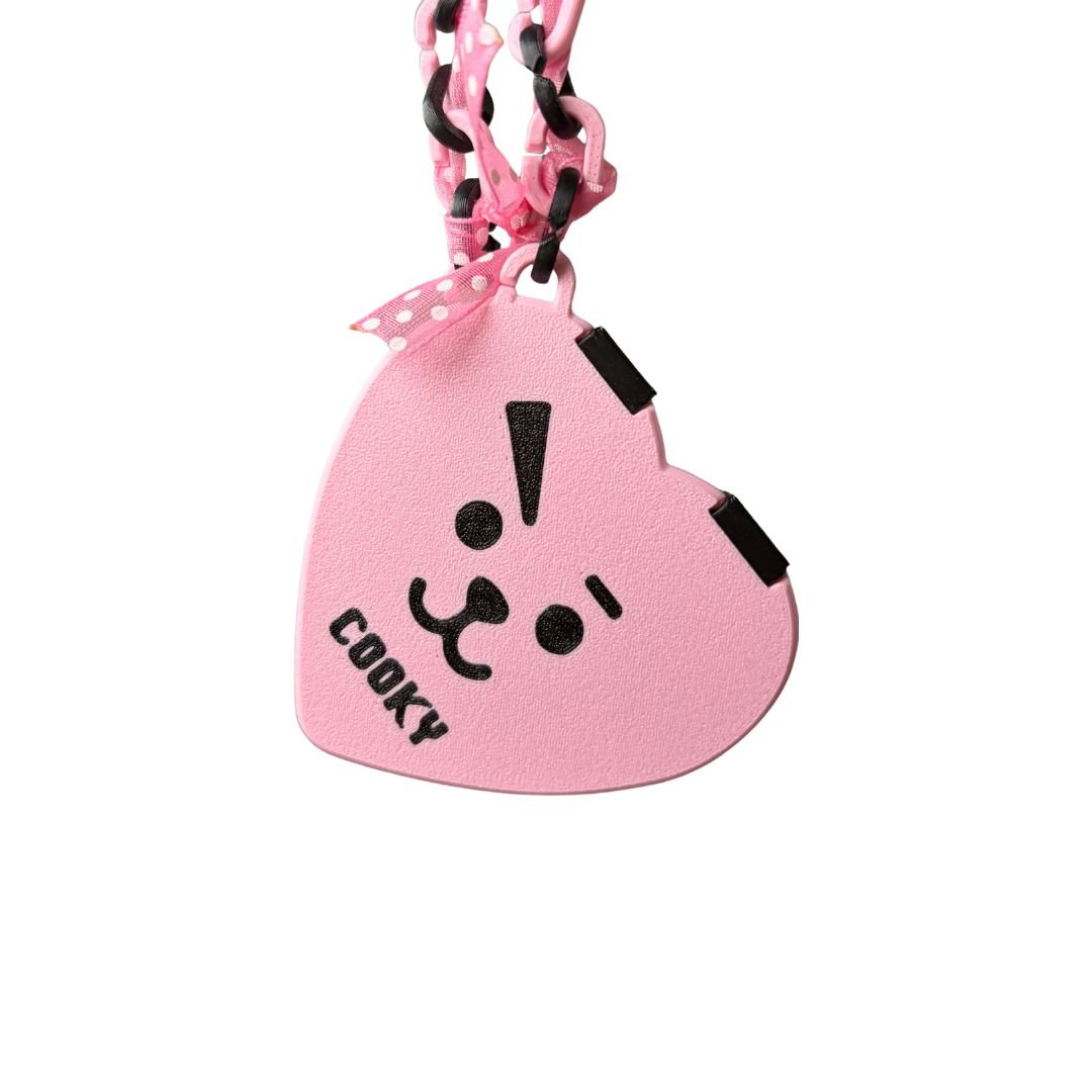 Espejo de COOKY en forma de corazón
