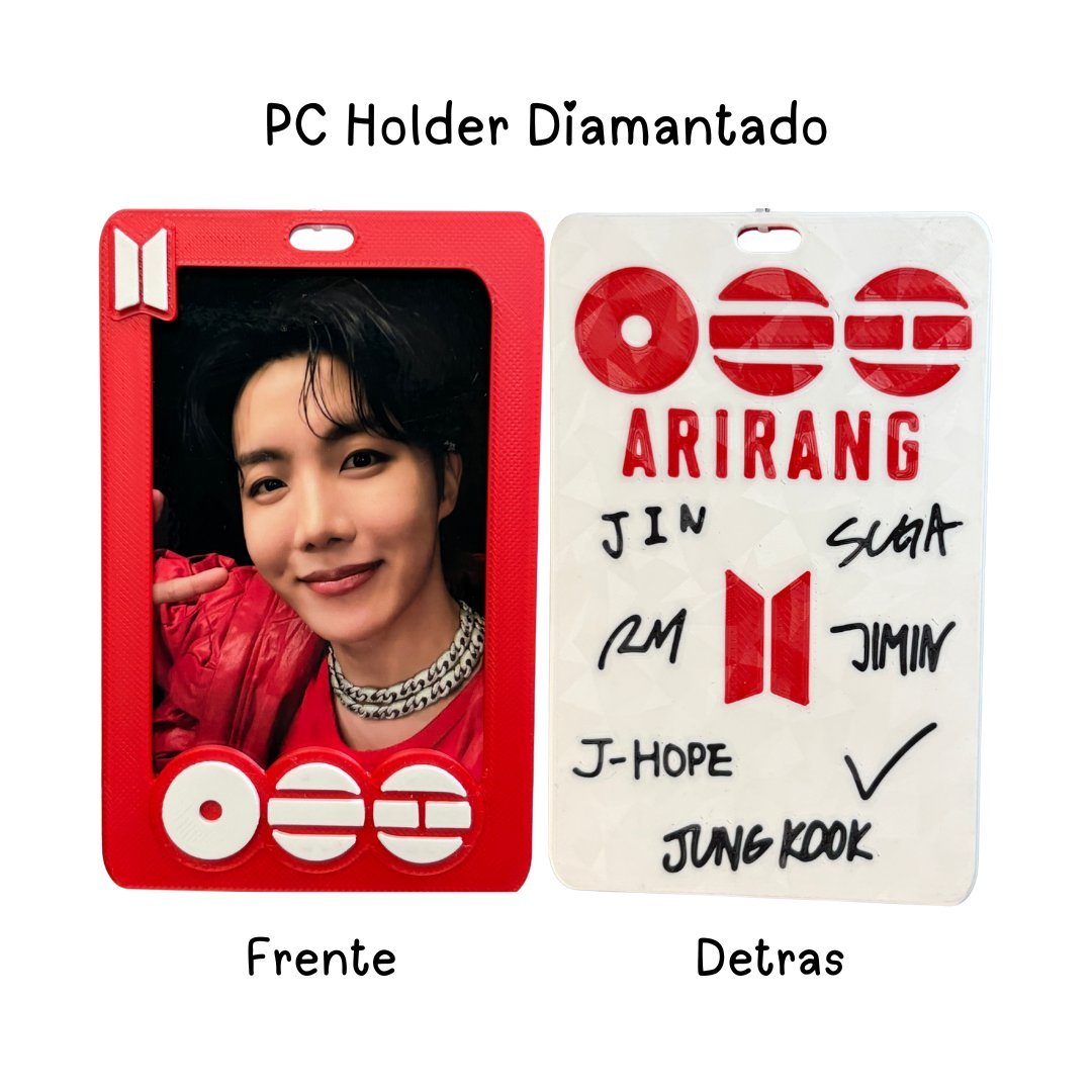 Photocard Holder - ARIRANG Red Edition - Image 3
