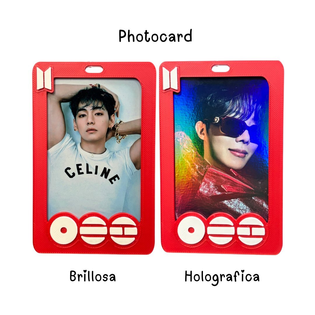 Photocard Holder - ARIRANG Red Edition - Image 4