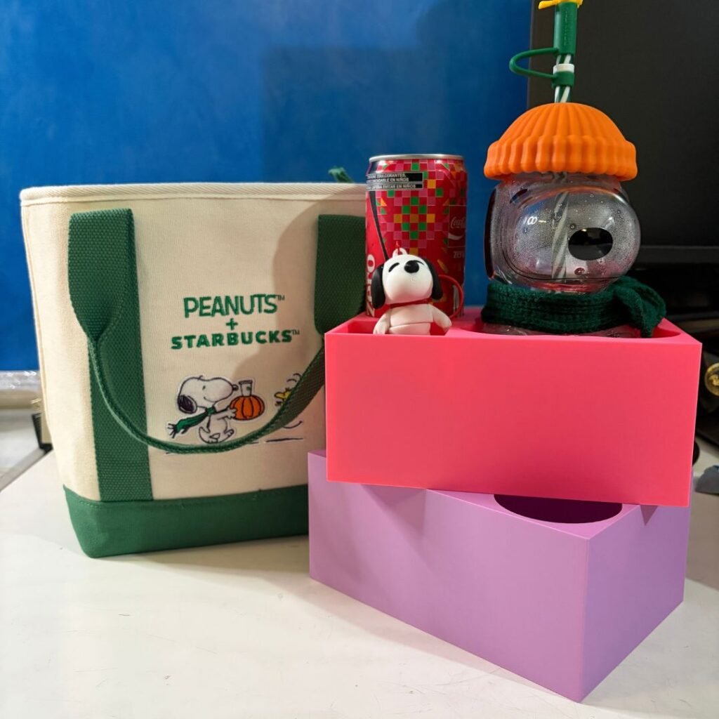 Organizador ToteBag (Starbucks Peanuts)